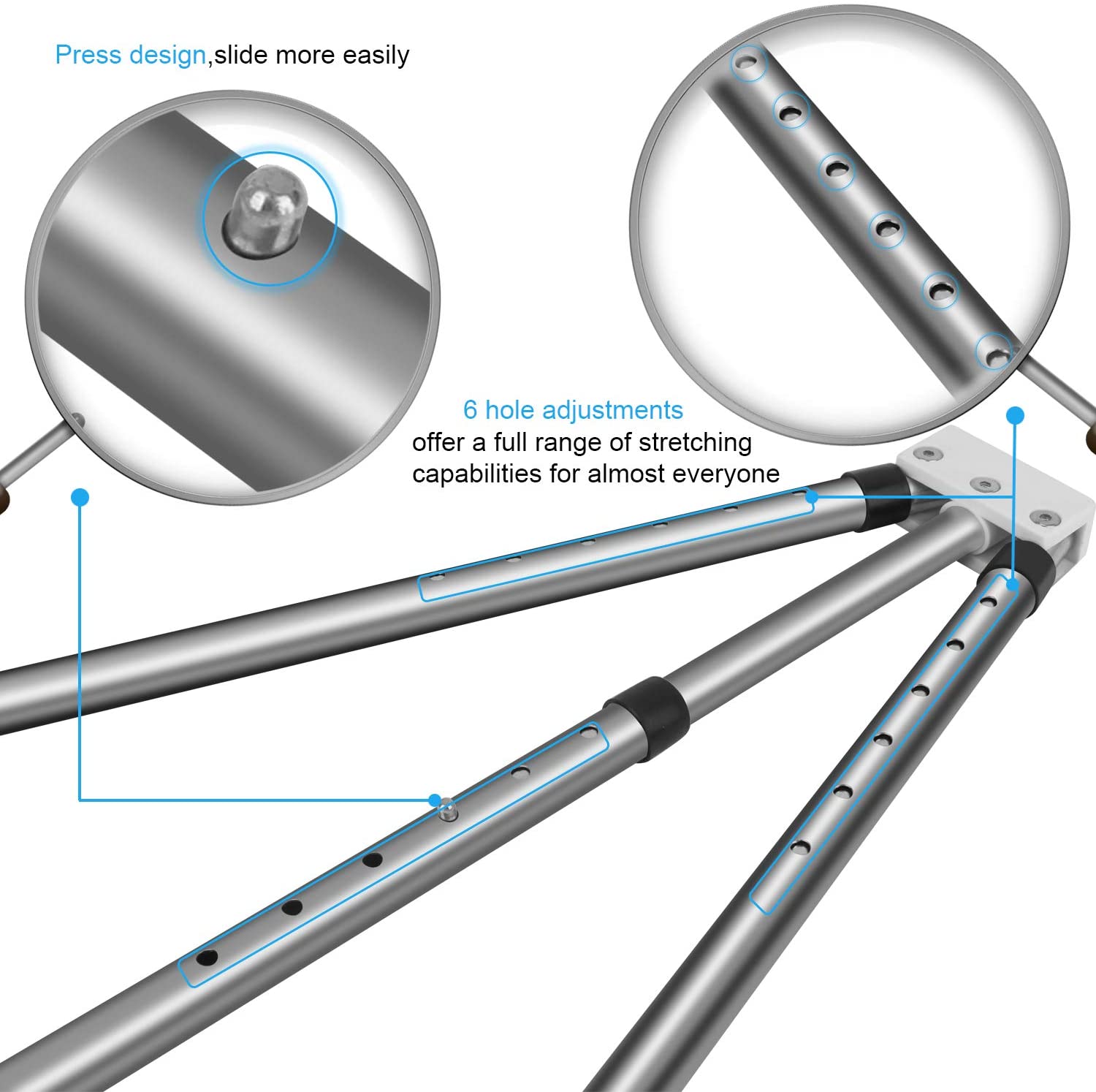 Split Bar Leg Stretcher